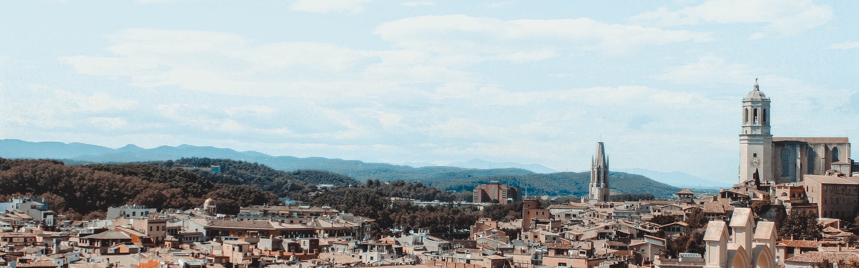 Vista de Girona desde arriba